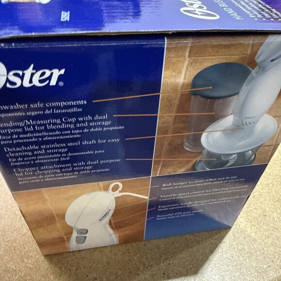 Oster Hand Blender With Chopper & Cup 2605 - NOS - Picture 5 of 5